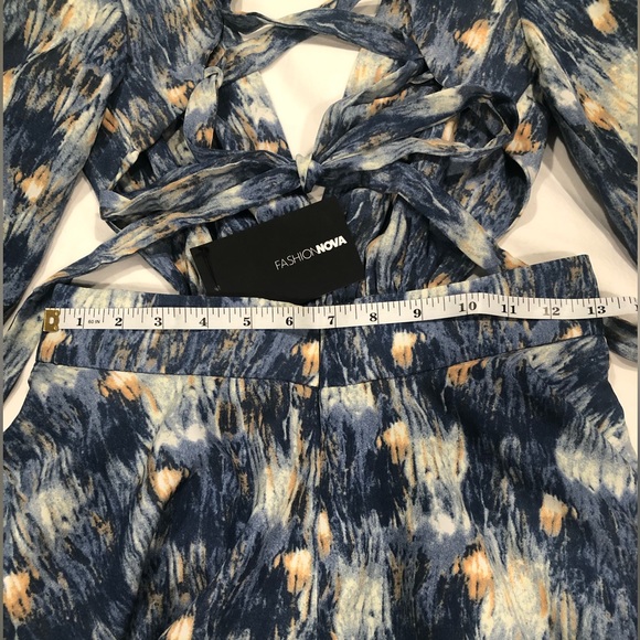 *New*with tag Beautiful Romper, in size small, blue - Picture 8 of 8